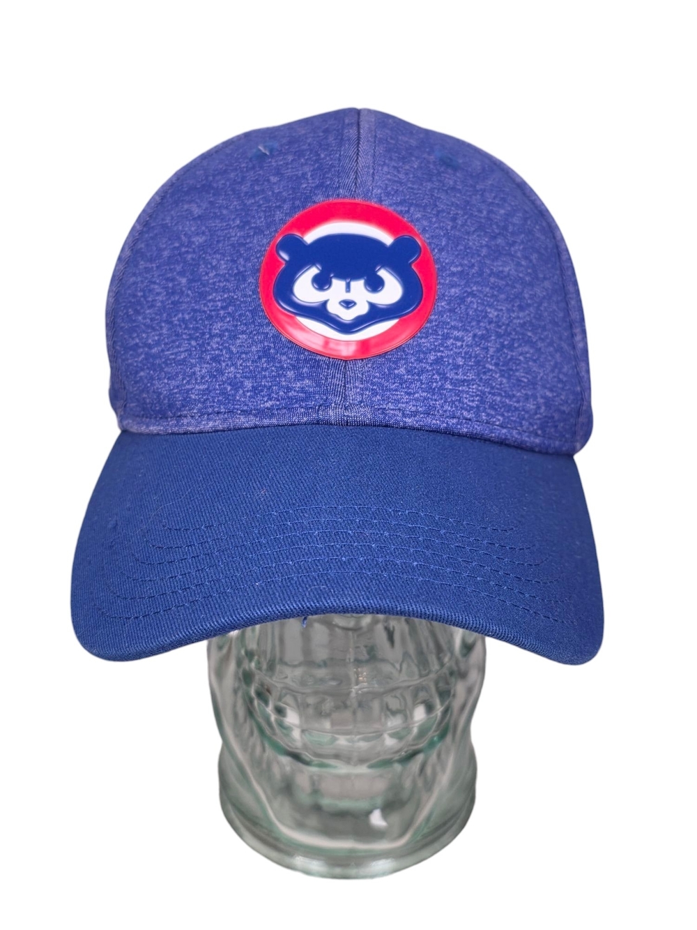 Chicago Cubs Bear Logo Blue Adjustable Hat Wendella 1935 Promo Cap Men Women
